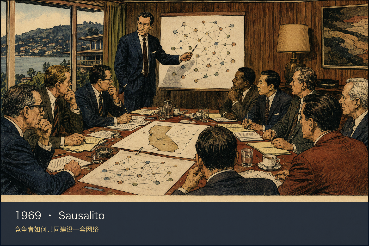 Sausalito：竞争者如何共同建设一套网络